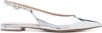 Gianvito Rossi Robbie ballet flats - Silver