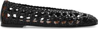 Giuseppe Zanotti Leren ballerinas - Dames - Ballerinas - Zwart - 37 EU - Leer - Schoenen