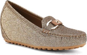 Unze Women Aldrich Soft Slip On Moccasins UK Size 3-8 Bronze