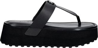 Michael Kors Dames, Schoenen, Zwart, Maat: 41 EU Leer