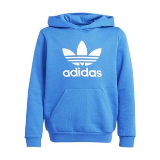 adidas Kids Sweatshirts, male, Blue, 13 Y, Hooded Sweatshirt
