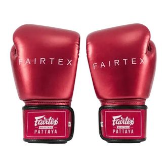 OEM Guantoni Da Boxe Fairtex Metallic, Rossi, 14 Oz
