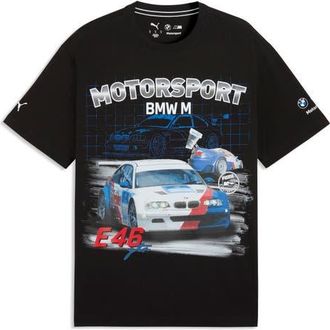 Puma BMW M Motorsport Cotton Graphic T-Shirt in Puma Black at Nordstrom, Size Xx-Large