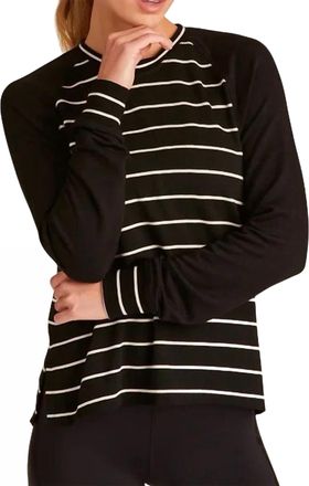 Alala Breeze Sweatshirt In Black/white