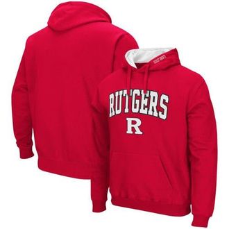 Colosseum Mens Colosseum Scarlet Rutgers Scarlet Knights Arch & Logo 3.0 Pullover Hoodie at Nordstrom, Size X-Large
