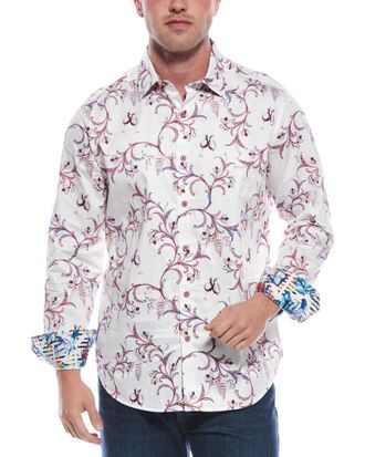 Robert Graham Vino Vines Woven Shirt