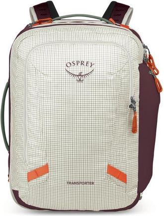 Osprey Transporter 36-Liter Travel Backpack in Mystery White/Moody Burgundy at Nordstrom