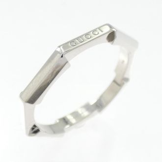 Gucci White Gold (18K) Band Ring (Pre-Owned)
