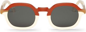 Mr.Boho Elpatio BMG32-11 Mens Sunglasses White Size 47