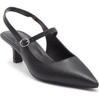 Nordstrom Rack Miranda Slingback Pump in Black at Nordstrom Rack, Size 7.5