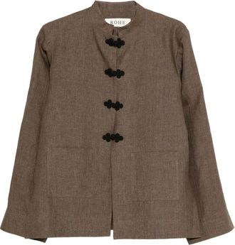 R&oacute;he Appliqu&eacute; Pocket Jacket