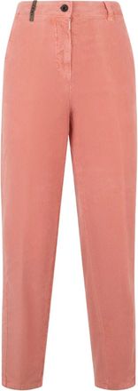 PESERICO Pantaloni a coste - Rosa