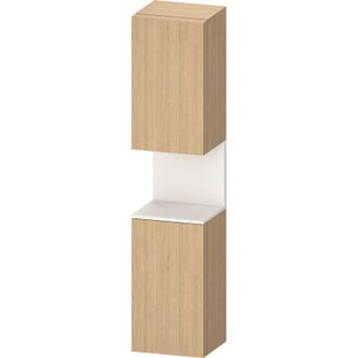 Duravit Qatego Armario Alto, Puerta Bisagra Derecha, - Duravit