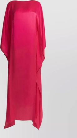 SA SU PHI asymmetric draped dress lightweight flowing silhouette