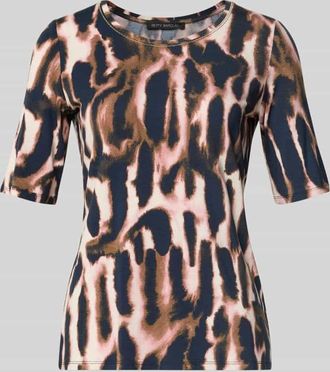 Betty Barclay Slim Fit T-Shirt aus Viskose-Mix Modell Juli in Marine, Größe 36