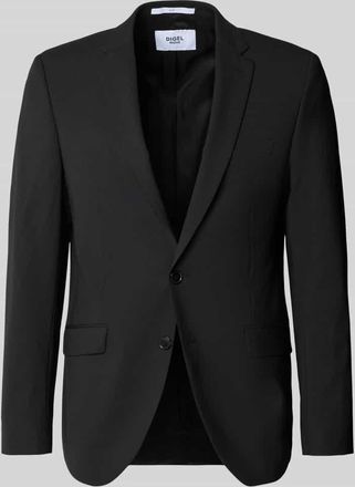 Digel Slim Fit 2-Knopf-Sakko mit Pattentaschen Modell Allan in Black, Gr&ouml;&szlig;e 25