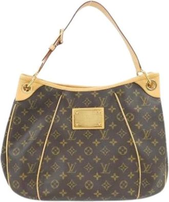 Louis Vuitton Pre-owned Shoulder Bags, female, Brown, Size: ONE SIZE Pre-owned Galliera PM Shoulder Bag