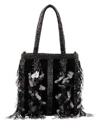Frances Valentine Gatsby Mini Velvet Tote