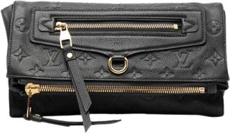Louis Vuitton Pre-owned Petillante - Dames - Vintage Clutch - Zwart - ONE Size - Leer - Vintage