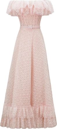 Gemy Maalouf Off-shoulder jurk - Roze