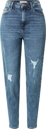 Pieces Womens PCKESIA MOM HW ANK Destroy MB235-VI BC Jeans, Medium Blue (Medium Blue Denim), XS