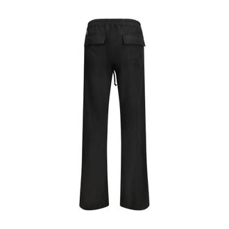 Moncler Mens Black Polyester Casual Pants