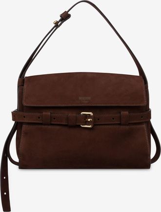 Moschino Moschino Tie Me bag a spalla - Marrone