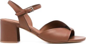 Del Carlo Sandali in pelle - Marrone