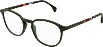 Gucci Pantos Optisch Montuur - Heren - Brillen - Groen - 50 MM - Accessoires