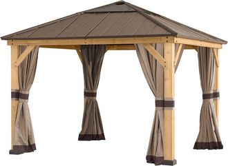 Sunjoy Direct Universal Curtains for 11 ×11 ft Wood Framed Gazebos
