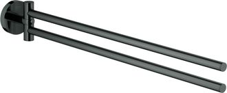 GROHE Essentials Toallero De Metal Con 2 Brazos Giratorios, Warm Sunset Cepillado (40371dl1)