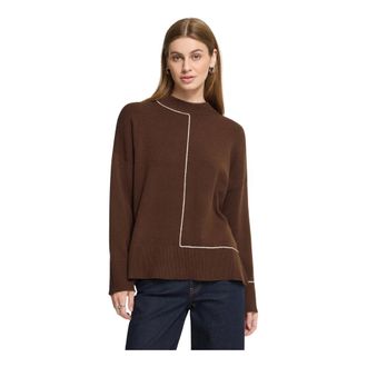 Ichi Prendas de punto - Knitwear - Mujer - Marr&oacute;n - XS