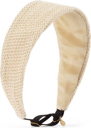 Lelet NY Annika Crochet Head Wrap in Ivory at Nordstrom
