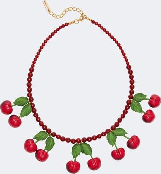 Jennifer Behr Collana Maraschino con perline