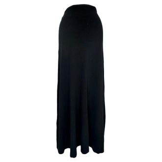 BA&SH Ba&sh Basma maxi rok in zwarte viscose