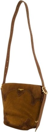 Zadig&Voltaire Womens Baby Jane Western Used Crossbody - Zadig & Voltaire Leather Brown Cowhide Bags Crossbodies