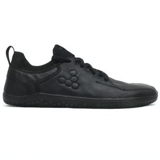 Vivobarefoot Primus Asana Leather Mens Fashion Trainers - UK 10 - US 11 Men - EU 44 - Obsidian - Size:UK 10