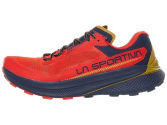 La Sportiva Mens Prodigio Running Shoes In Mountain Red/night Sky