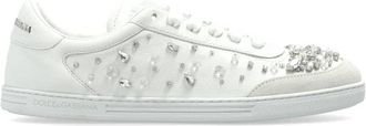 Dolce & Gabbana Saint Tropez Light Sneakers - Dames - Sneakers - Wit - 38 EU - Leer - Schoenen