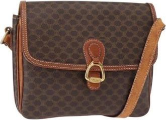 Celine Pre-owned Cross Body Bags, female, Brown, Size: ONE SIZE Pre-owned Vintage Cross Body Bag