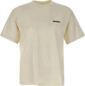 SATISFY Moth Tech T-Shirt - Tops - Hombre - Beige - XL