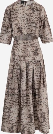 Pinko Pinko katoenen jurk met dierenprint