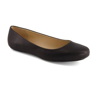 Andrea Womens Casual Comfort Ballerina Shoes In Black