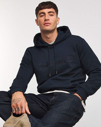 Timberland Hampthon Tonal Logo Hoodie
