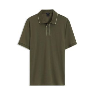 BOSS Regular-fit cotton polo shirt