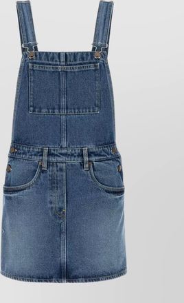 Prada denim mini dress