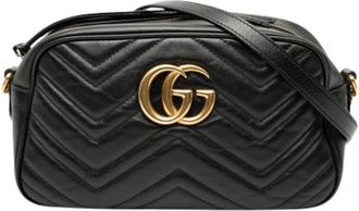 Gucci Pre-owned Cross Body Bags, female, Black, Size: ONE SIZE Pre-owned Crossbody Bag