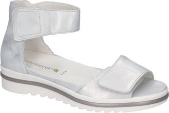 Waldl&auml;ufer Womens Hakura Ankle Sandal In Silver