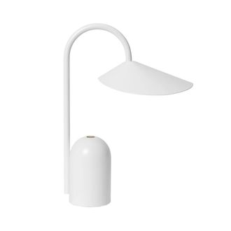 Ferm Living Arum Akku LED-Tischleuchte, weiss