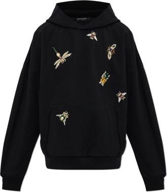 Balmain Hombre, Sudaderas, Negro, Talla: M